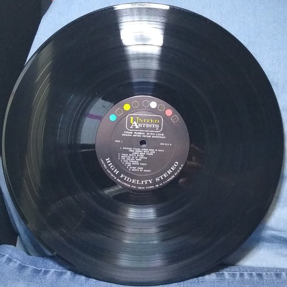 From Russia With Love Soundtrack 1963 007 James Bond Vinyl record MINTY!!! - Picture 3 of 4